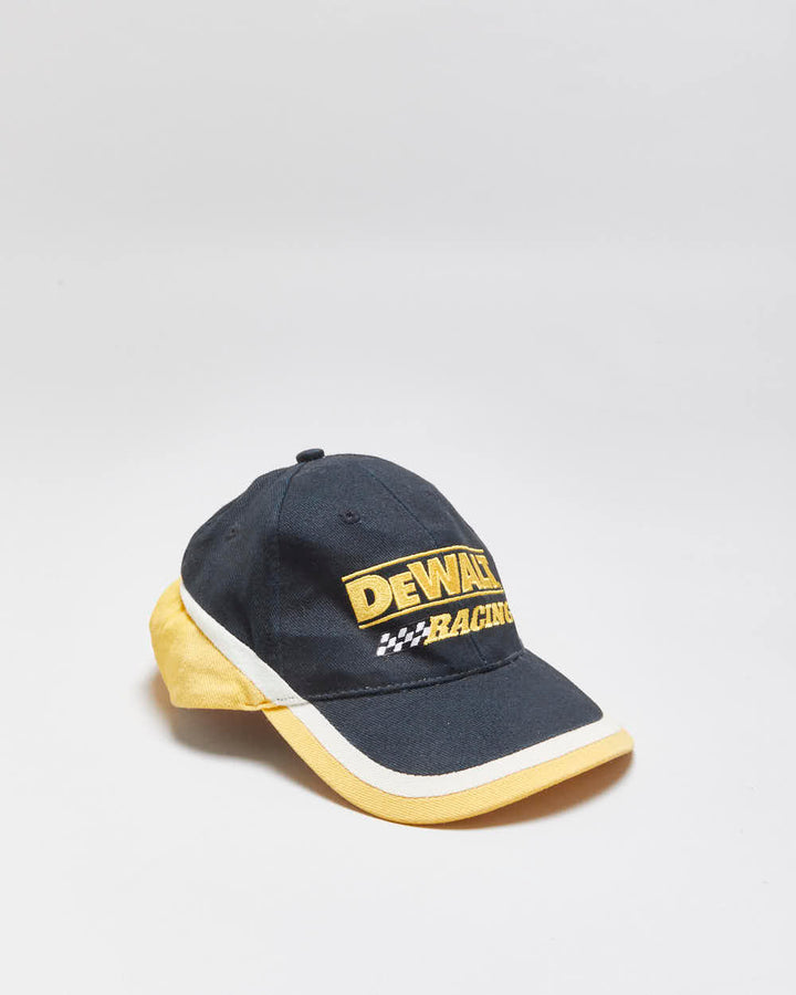 Vintage Y2K 00s Dewalt Racing Embroidered Canvas Baseball Cap - OS