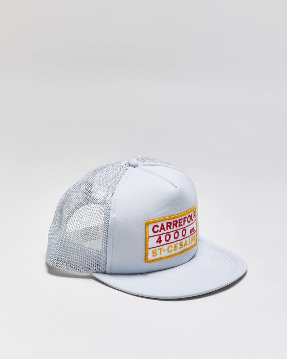 DS Vintage 1980s Carrefour St - Cesaire Flat Brim Trucker Hat - OS