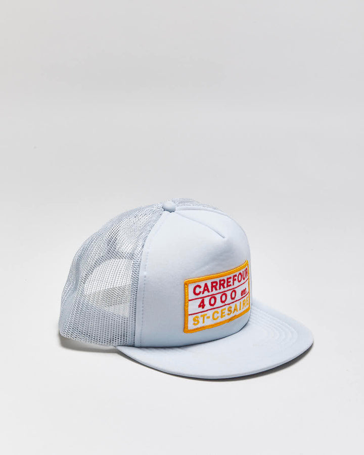 DS Vintage 1980s Carrefour St - Cesaire Flat Brim Trucker Hat - OS
