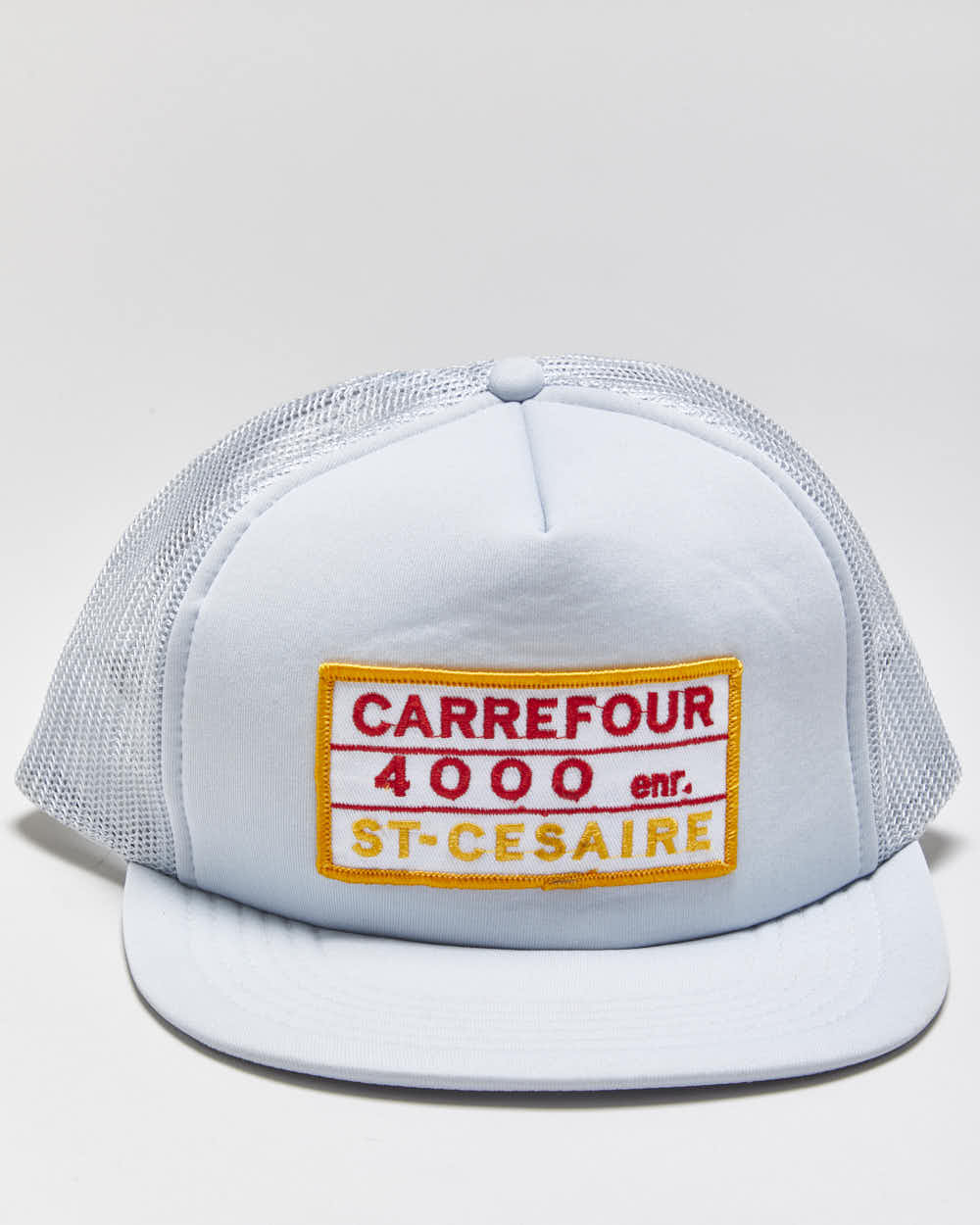 DS Vintage 1980s Carrefour St - Cesaire Flat Brim Trucker Hat - OS