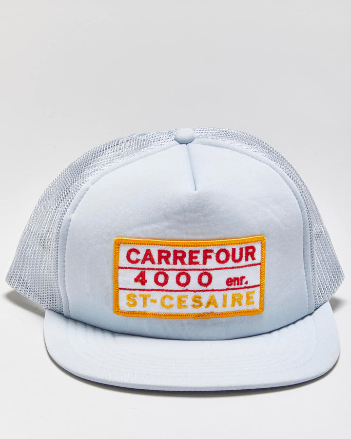 DS Vintage 1980s Carrefour St - Cesaire Flat Brim Trucker Hat - OS