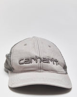 Vintage Carhartt Dunmore Canvas Embroidered Trucker Hat - OS