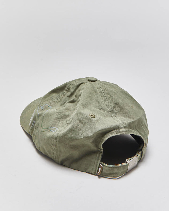 Vintage Y2K 00s Puma Khaki Canvas Baseball Cap - OS