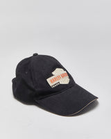 Vintage Y2K 00s Harley Davidson Canvas Denim Strap Baseball Cap - OS