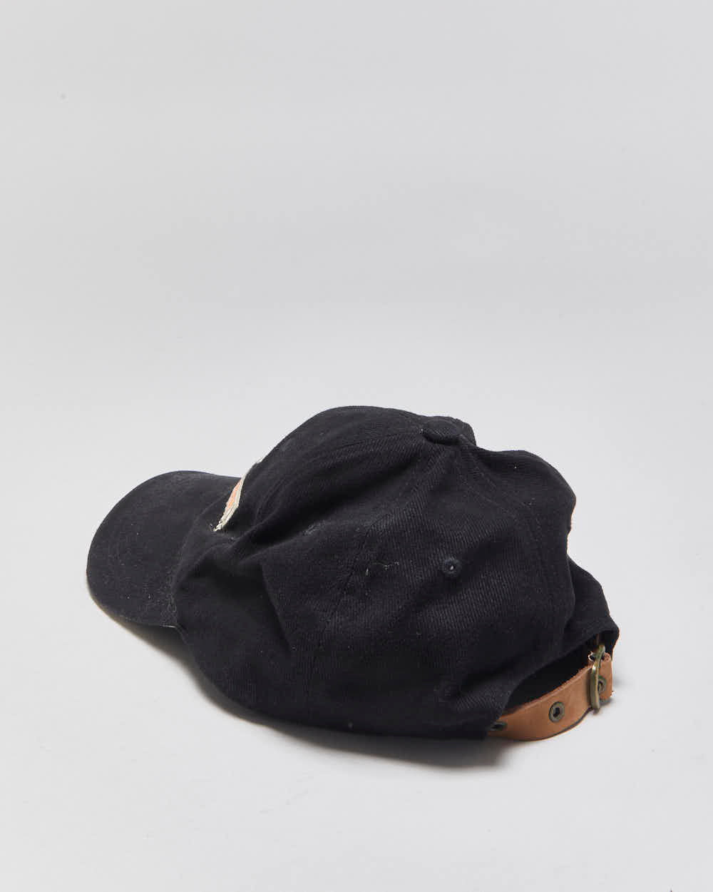 Vintage Y2K 00s Harley Davidson Canvas Denim Strap Baseball Cap - OS