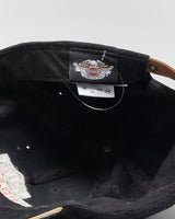 Vintage Y2K 00s Harley Davidson Canvas Denim Strap Baseball Cap - OS