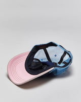 Vintage Y2K 00s Von Dutch Baby Pink Classic Patch Suede Peak Trucker Hat - OS