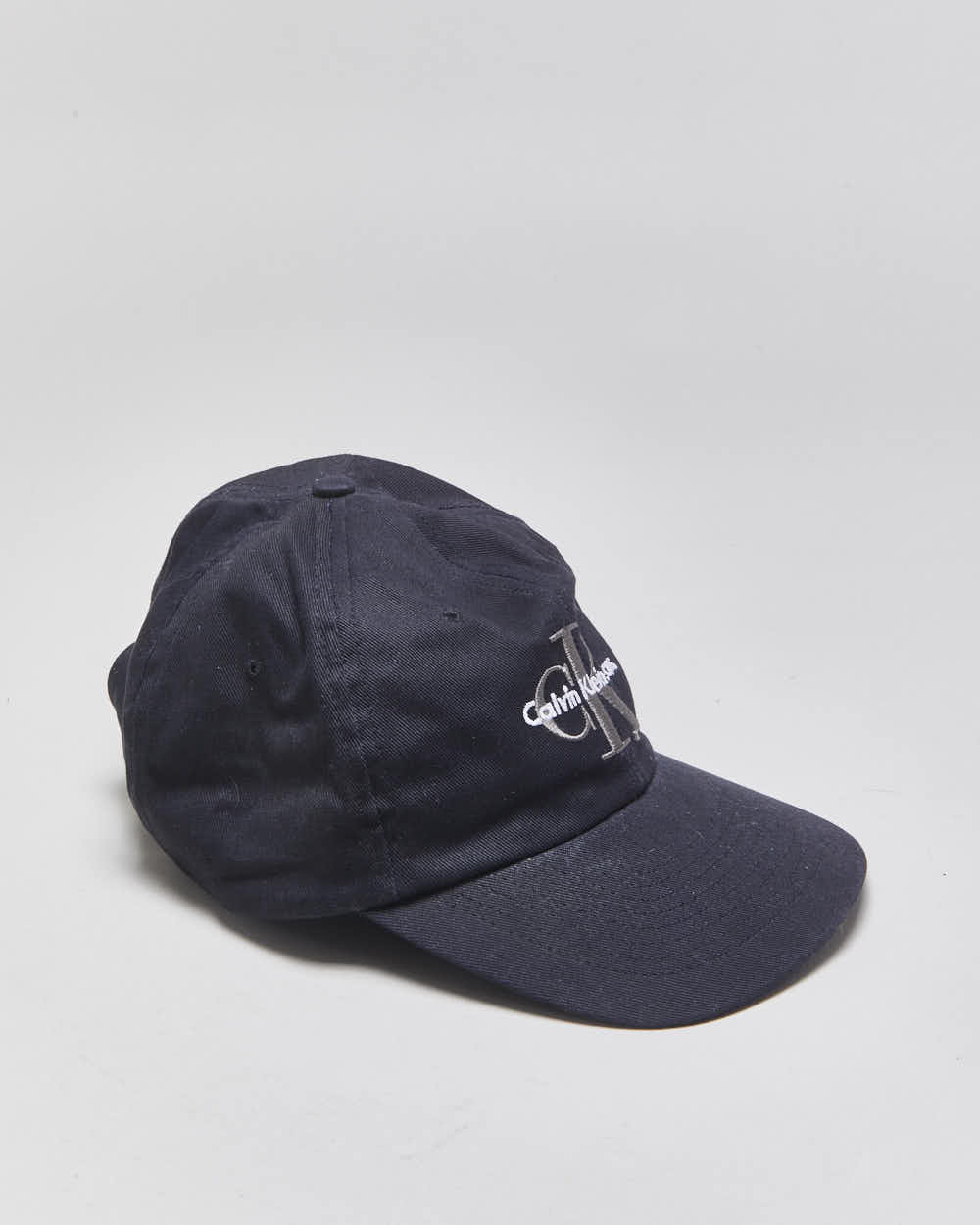 Vintage 1990s Calvin Klein Jeans Embroidered Canvas Baseball Cap - OS