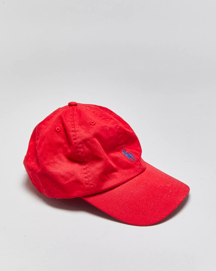 Vintage Polo Ralph Lauren Canvas Icon Chino Baseball Cap - S