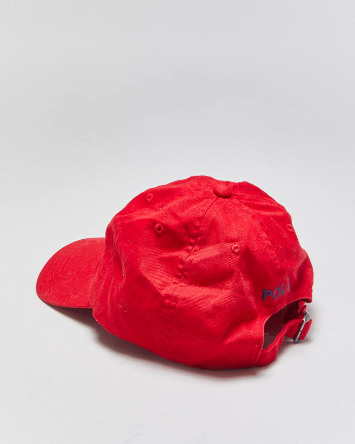 Vintage Polo Ralph Lauren Canvas Icon Chino Baseball Cap - S