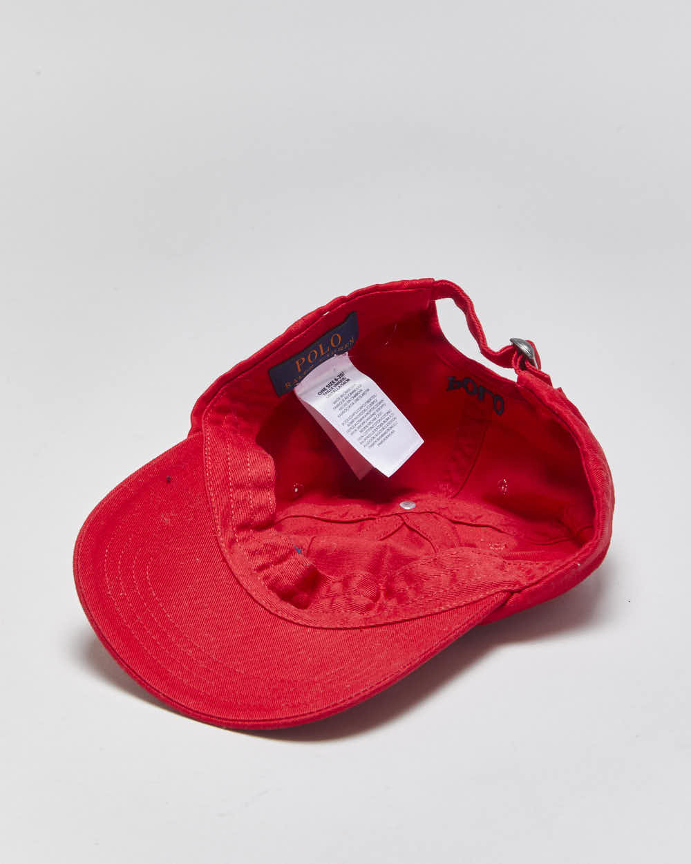 Vintage Polo Ralph Lauren Canvas Icon Chino Baseball Cap - S