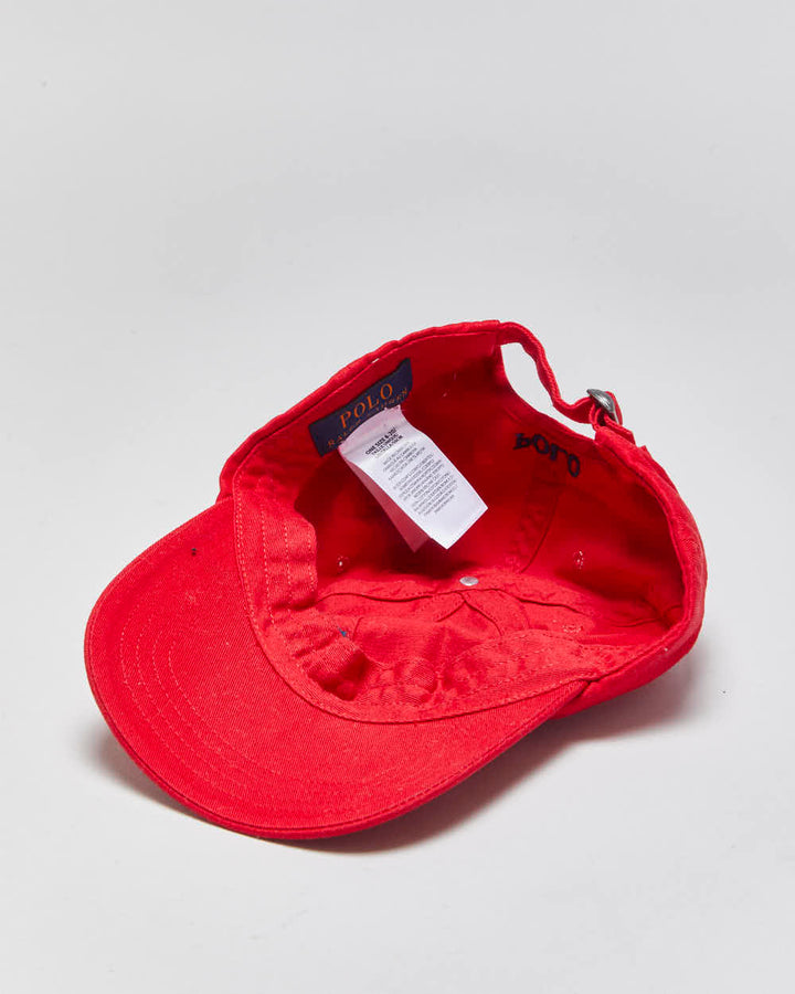 Vintage Polo Ralph Lauren Canvas Icon Chino Baseball Cap - S