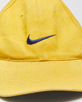Vintage 2000 Y2K Nike Swoosh Canvas Snapback Baseball Cap - OS