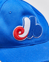 Vintage 1990s American Needle MLB Montreal Expo's Wool Blend Snapback Baseball Cap - OS