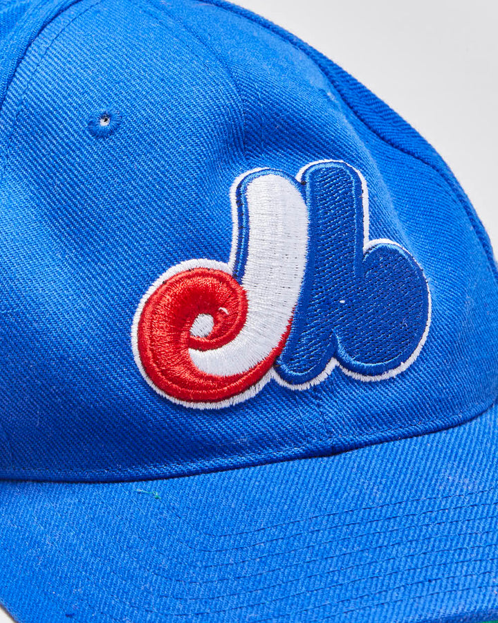 Vintage 1990s American Needle MLB Montreal Expo's Wool Blend Snapback Baseball Cap - OS