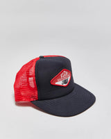 DS Vintage 1980s Elgin Exploration Wilson Flat Bill Trucker Hat - OS