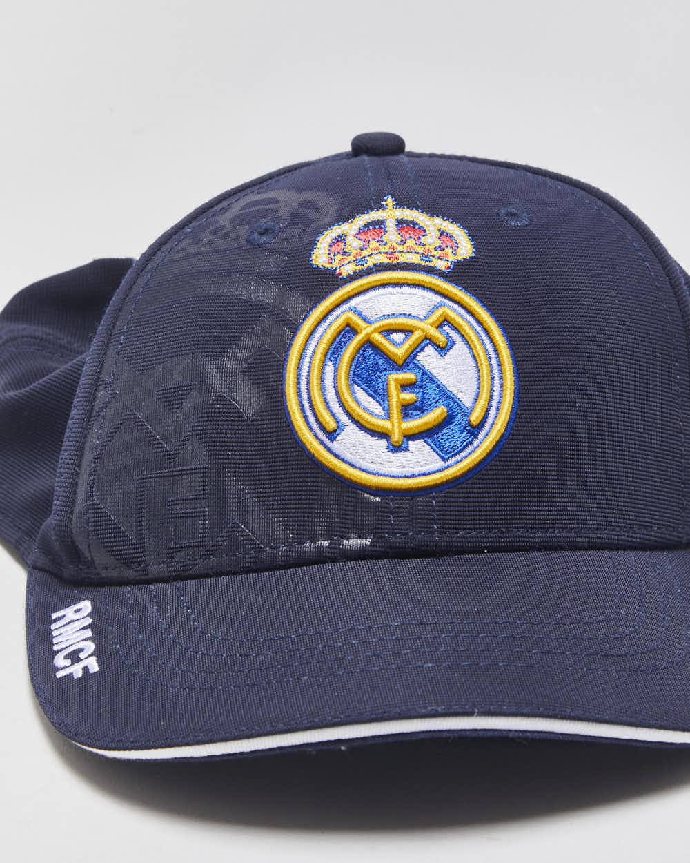 Vintage Y2K 00s Real Madrid Club Futbol Embroidered Velcro Baseball Cap - OS