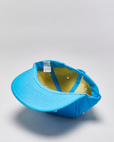 DS Vintage 1980s ICG Propane Aqua Blue Cotton Flat Brim Snapback - OS