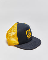 DS Vintage 1980s Ed Miller Electricals Flat Brim Trucker Hat - OS