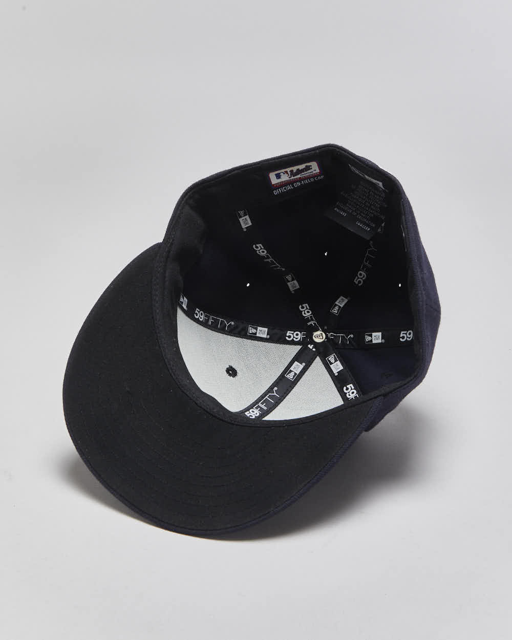 Vintage New Era 59Fifty Seattle Mariners Navy MLB On-Field Fitted Baseball Cap - 7 1/8