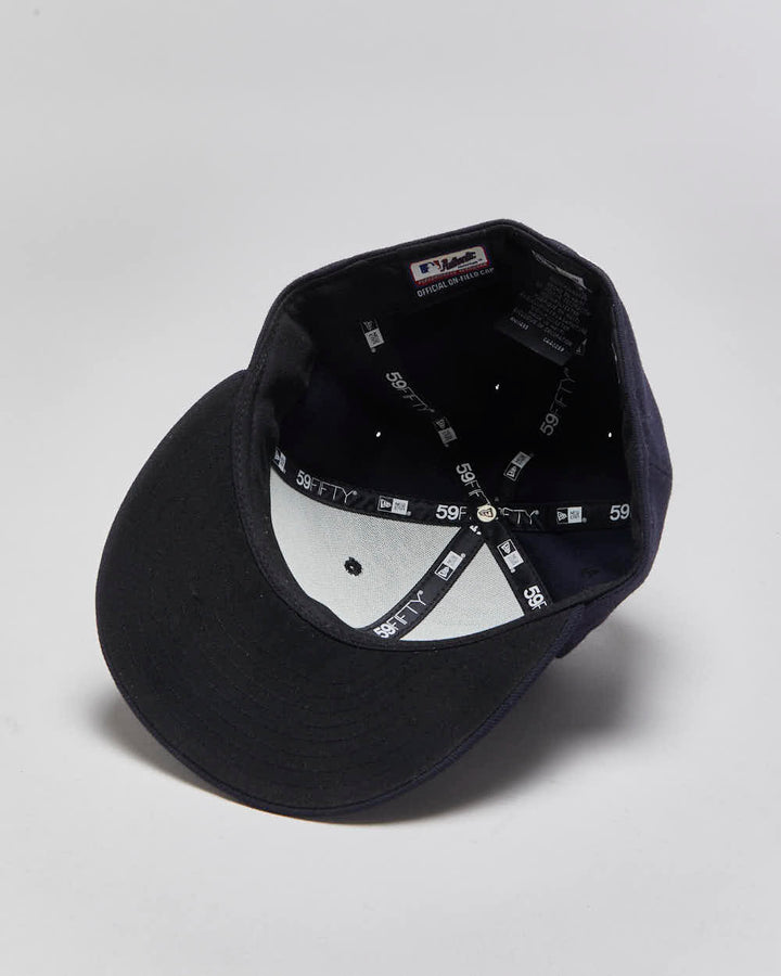 Vintage New Era 59Fifty Seattle Mariners Navy MLB On-Field Fitted Baseball Cap - 7 1/8