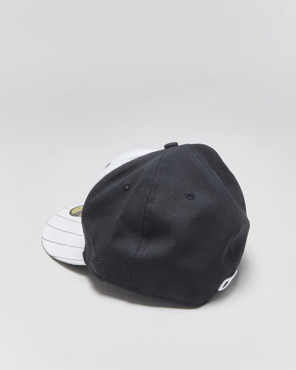 Vintage Y2K 00s New Era 59Fifty N.Y Yankees Wool Cotton Blend Striped Fitted MLB Baseball Cap - 7 1/4