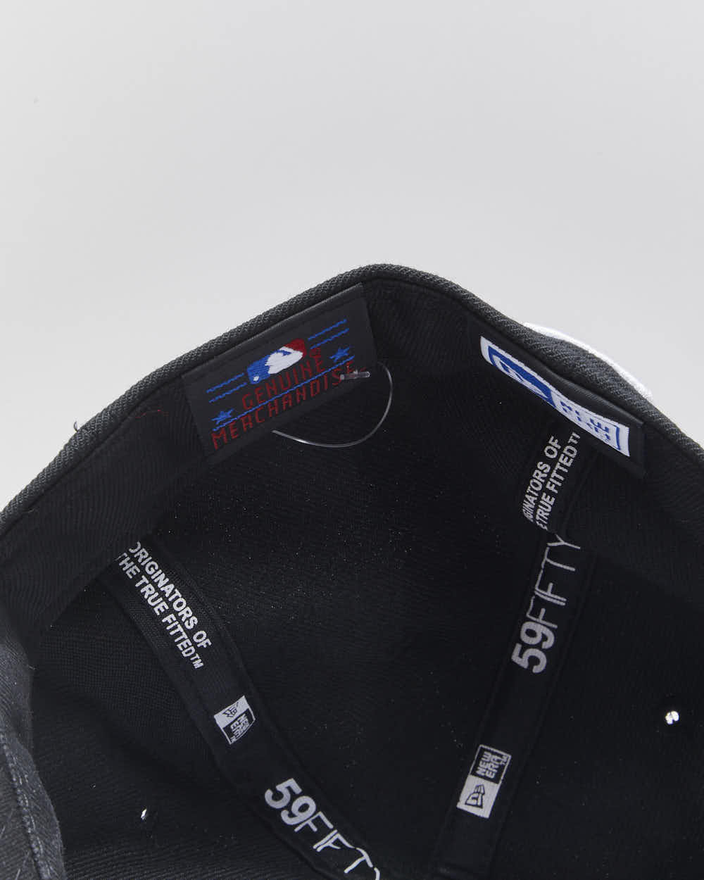Vintage Y2K 00s New Era 59Fifty N.Y Yankees Wool Cotton Blend Striped Fitted MLB Baseball Cap - 7 1/4