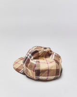 Vintage Y2K 00s Alpine Stars Plaid Flex Fitted Baseball Cap - S/M