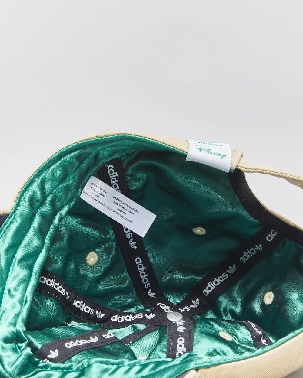 Adidas Originals x Disney Kermit The Frog Canvas Baseball Cap - OS
