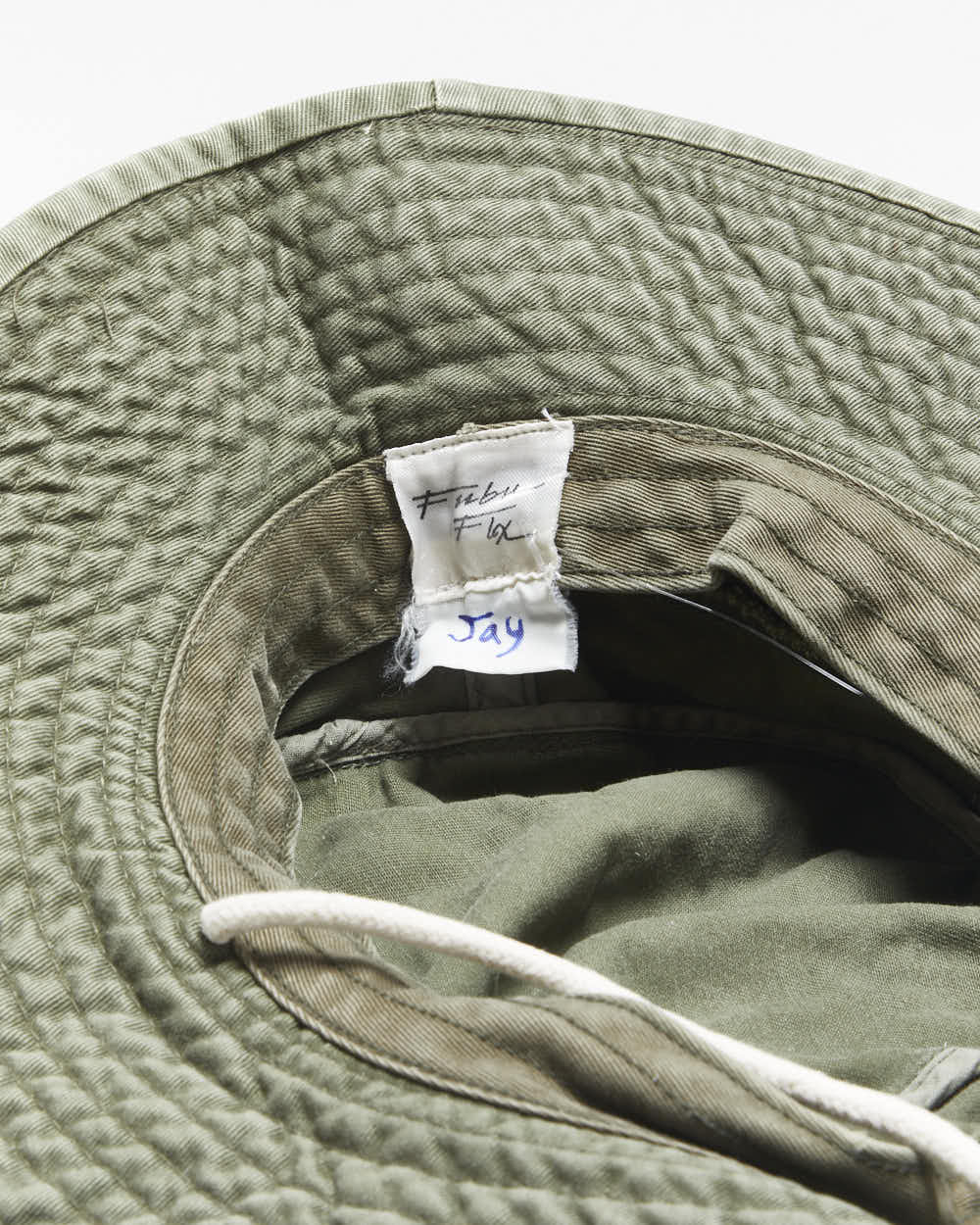 Vintage Y2K 00s Fubu Khaki Canvas Boonie Hat - L