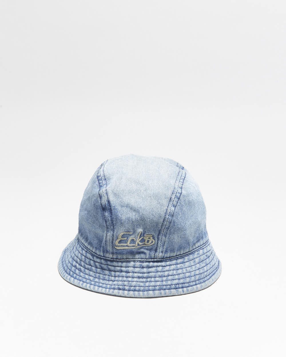 Vintage Y2K 00s Ecko UNLTD Light Wash Denim Bucket Hat - S