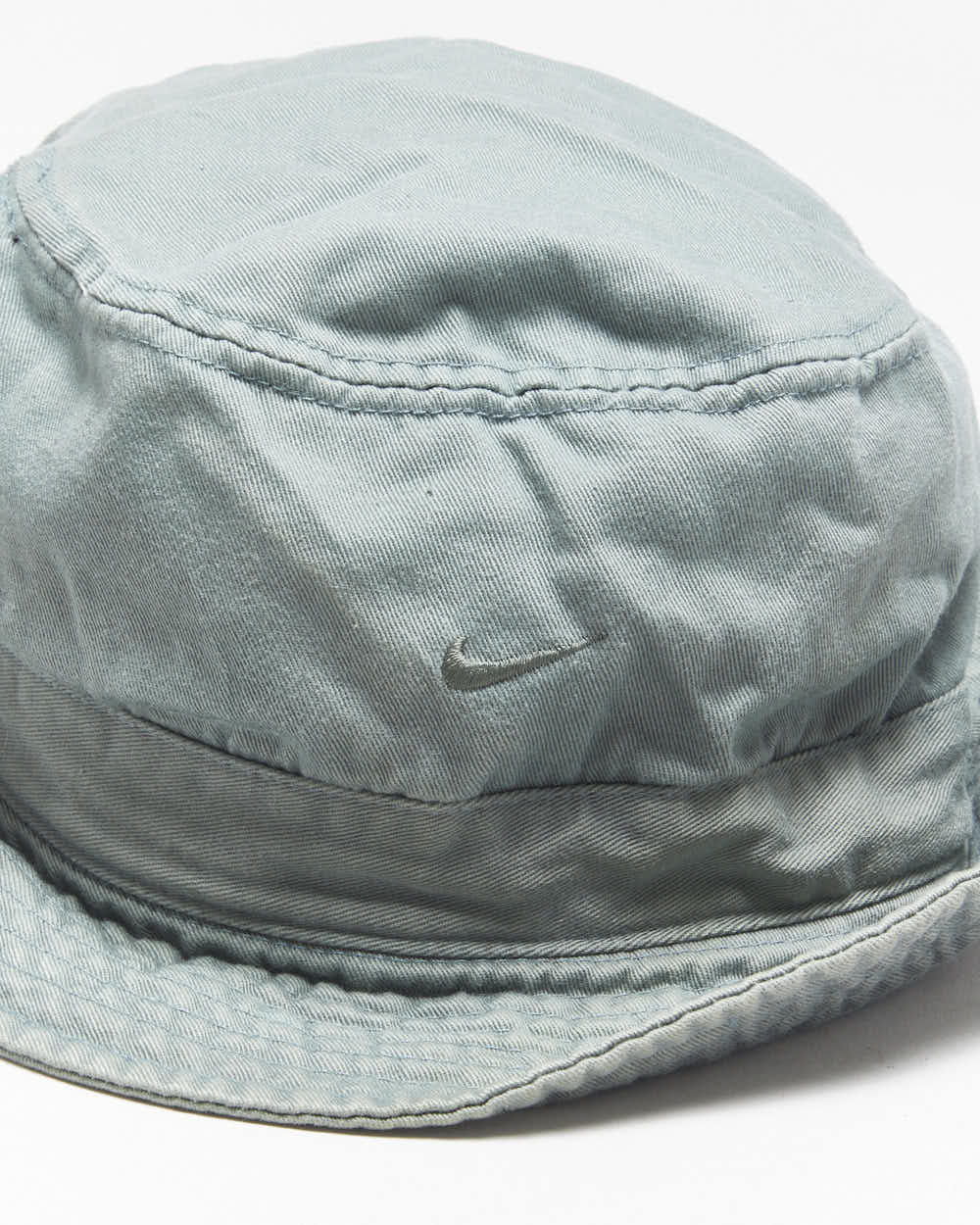 Vintage Y2K 00s Nike Sage Green Canvas Bucket Hat - M