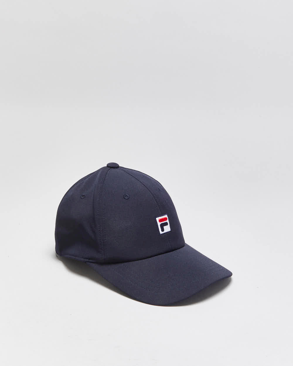 Vintage Y2K 00s Fila Italian Heritage Navy Embroidered Baseball Cap - M/L