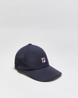 Vintage Y2K 00s Fila Italian Heritage Navy Embroidered Baseball Cap - M/L