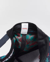 SS2023 Supreme Indigo Embroidered Woven Cherries Snapback Hat - OS