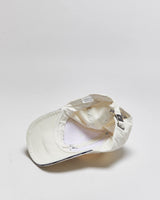 Vintage Y2K 00s Maserati Embroidered Cream Canvas Baseball Cap - OS