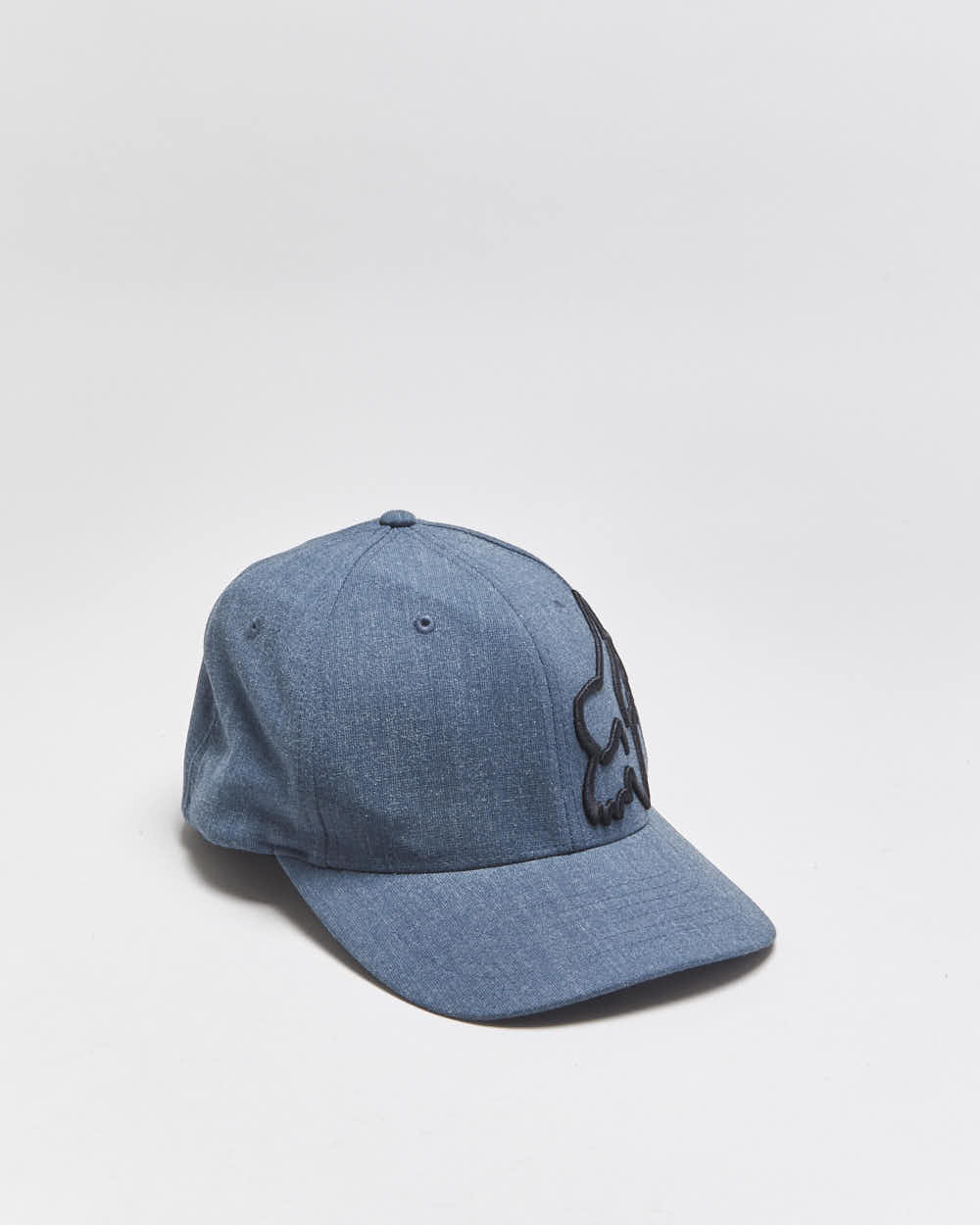 Vintage Y2K 00s Fox Racing Marl Embroidered FlexFit Baseball Cap - S/M
