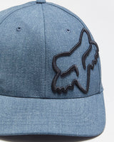 Vintage Y2K 00s Fox Racing Marl Embroidered FlexFit Baseball Cap - S/M