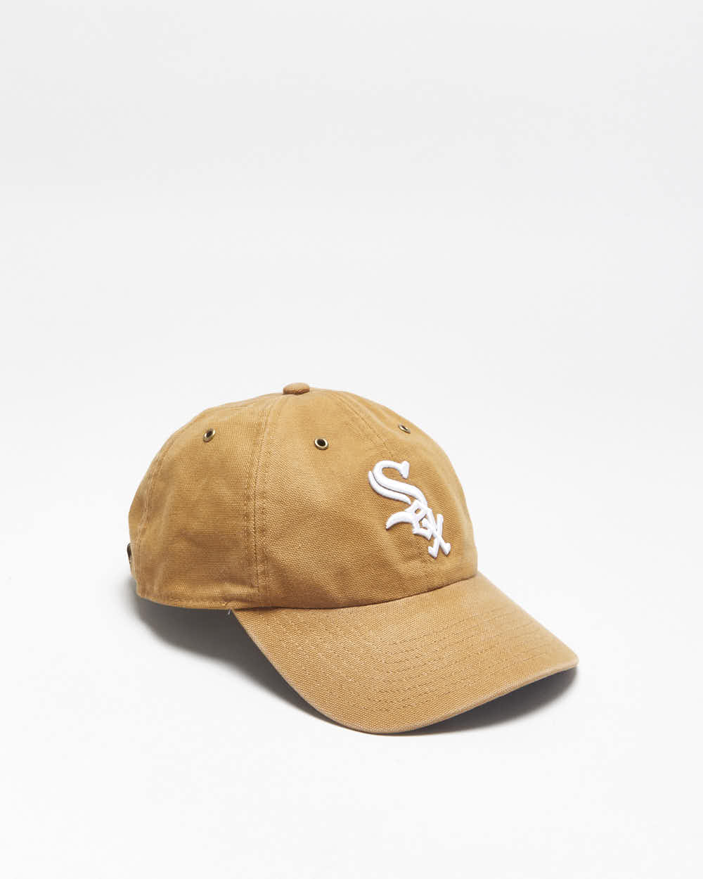 2025 Carhartt x '47 Brand Chicago White Sox Tan Duck Canvas Clean Up Baseball Cap - OS