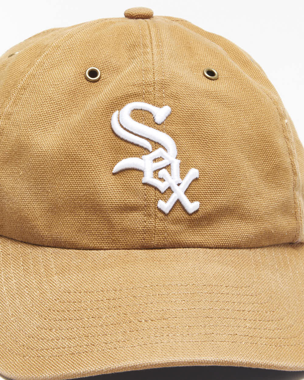 2025 Carhartt x '47 Brand Chicago White Sox Tan Duck Canvas Clean Up Baseball Cap - OS