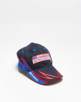 Vintage 2007 Y2K NHRA National Schuck's 20th Annual Embroidered Canvas Velcro Baseball Cap - OS