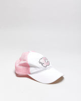 Vintage Y2K 00s Reebok By Roger Edwards Calgary Flames Baby Pink NHL Velcro Trucker Hat - OS