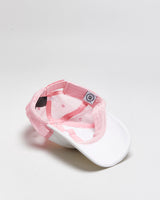 Vintage Y2K 00s Reebok By Roger Edwards Calgary Flames Baby Pink NHL Velcro Trucker Hat - OS