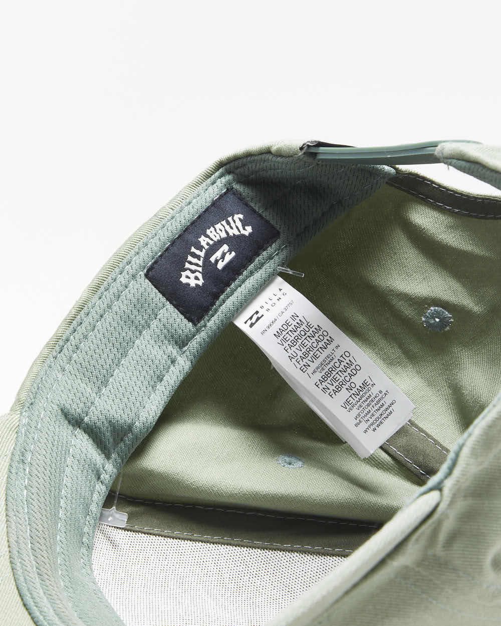 Vintage Billabong Sage Green Canvas Snapback - OS