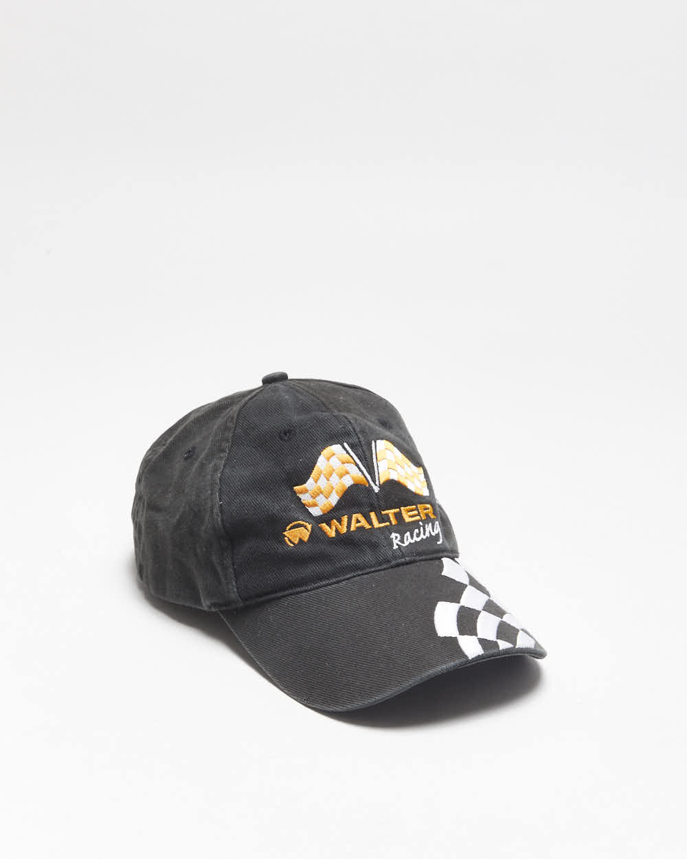 Vintage Y2K 00s Walter Racing Embroidered Canvas Baseball Cap - OS