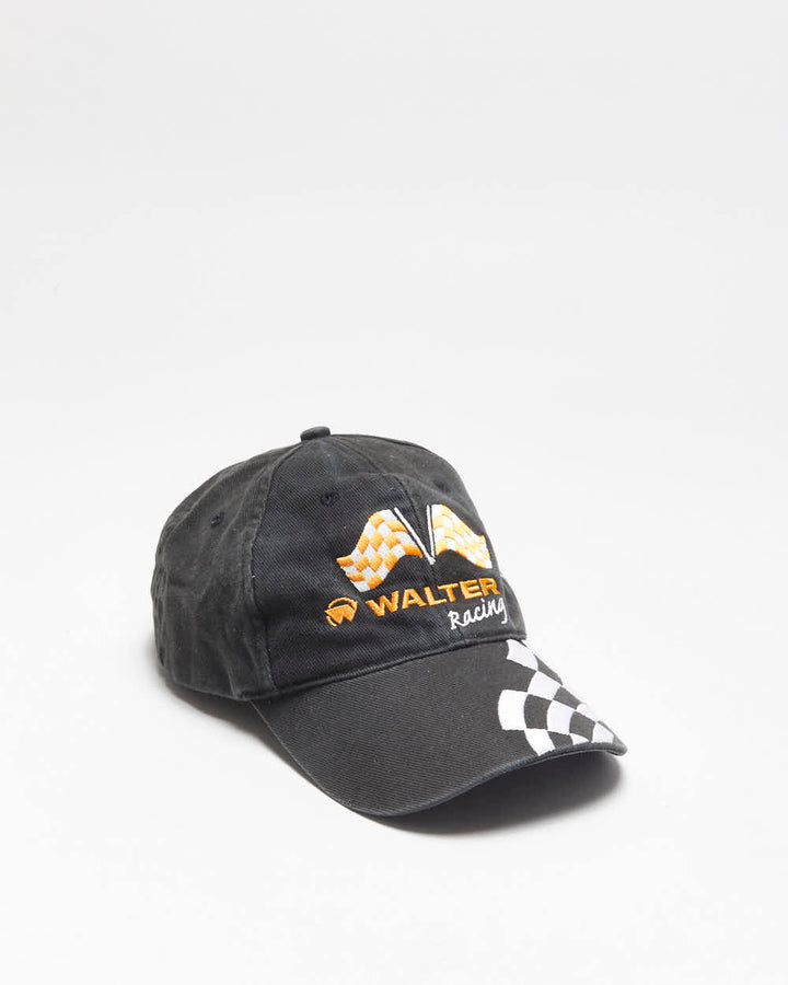 Vintage Y2K 00s Walter Racing Embroidered Canvas Baseball Cap - OS