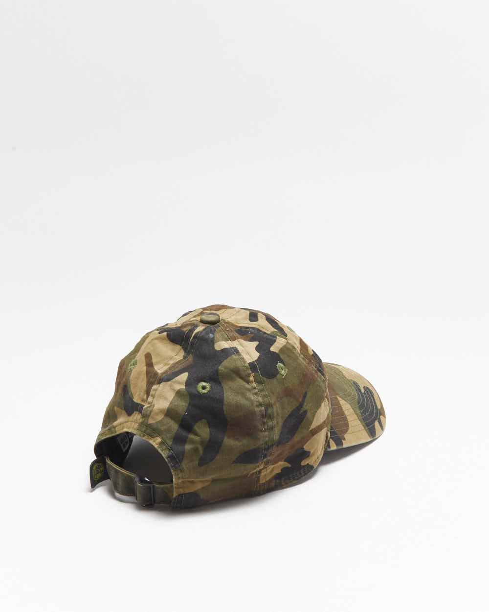 Vintage New Era 9Twenty N.Y Yankees Woodland Camo MLB Canvas Baseball Cap - OS