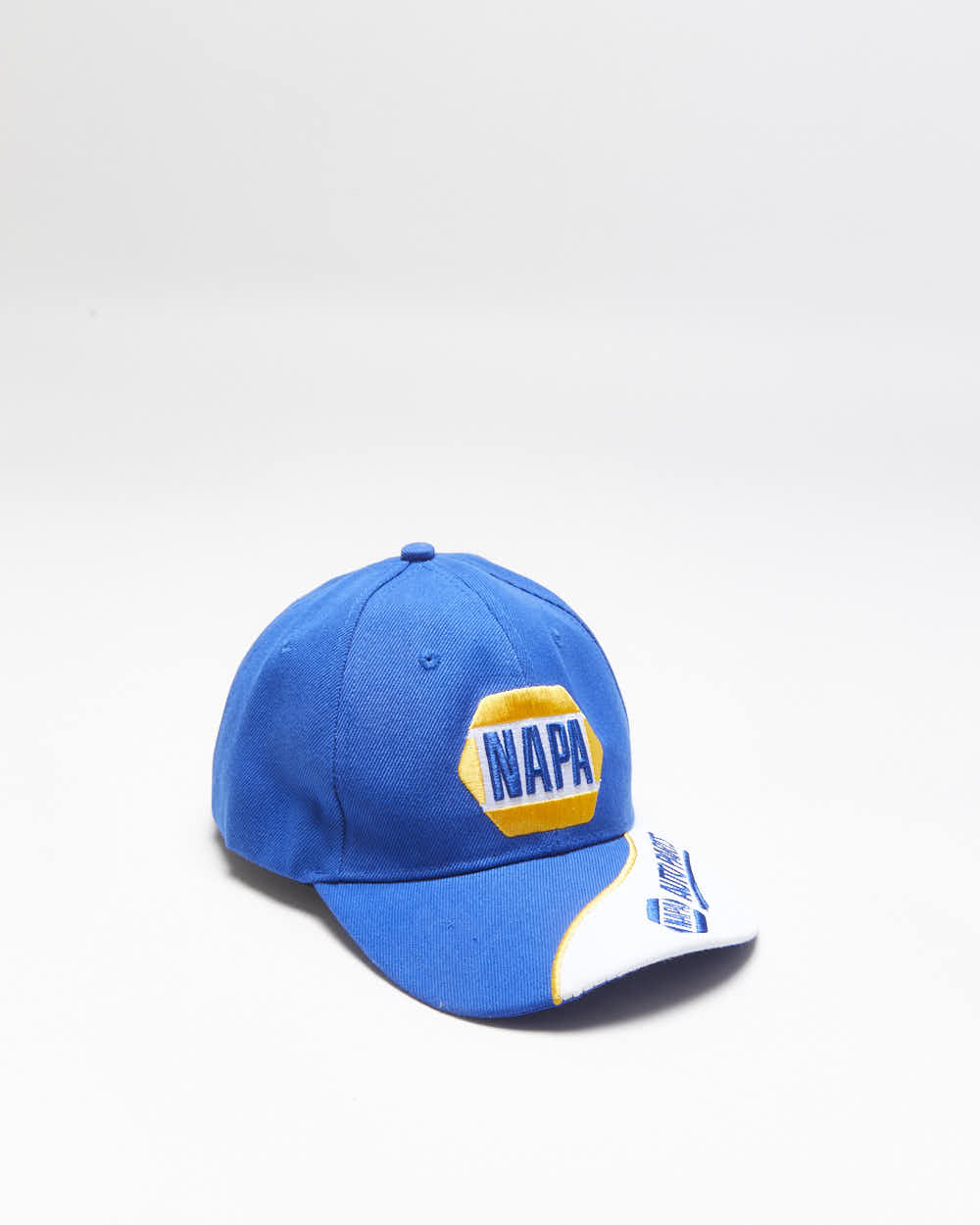 Vintage Y2K 00s NAPA Motor Racing CFL Embroidered Canvas Velcro Baseball Cap - OS
