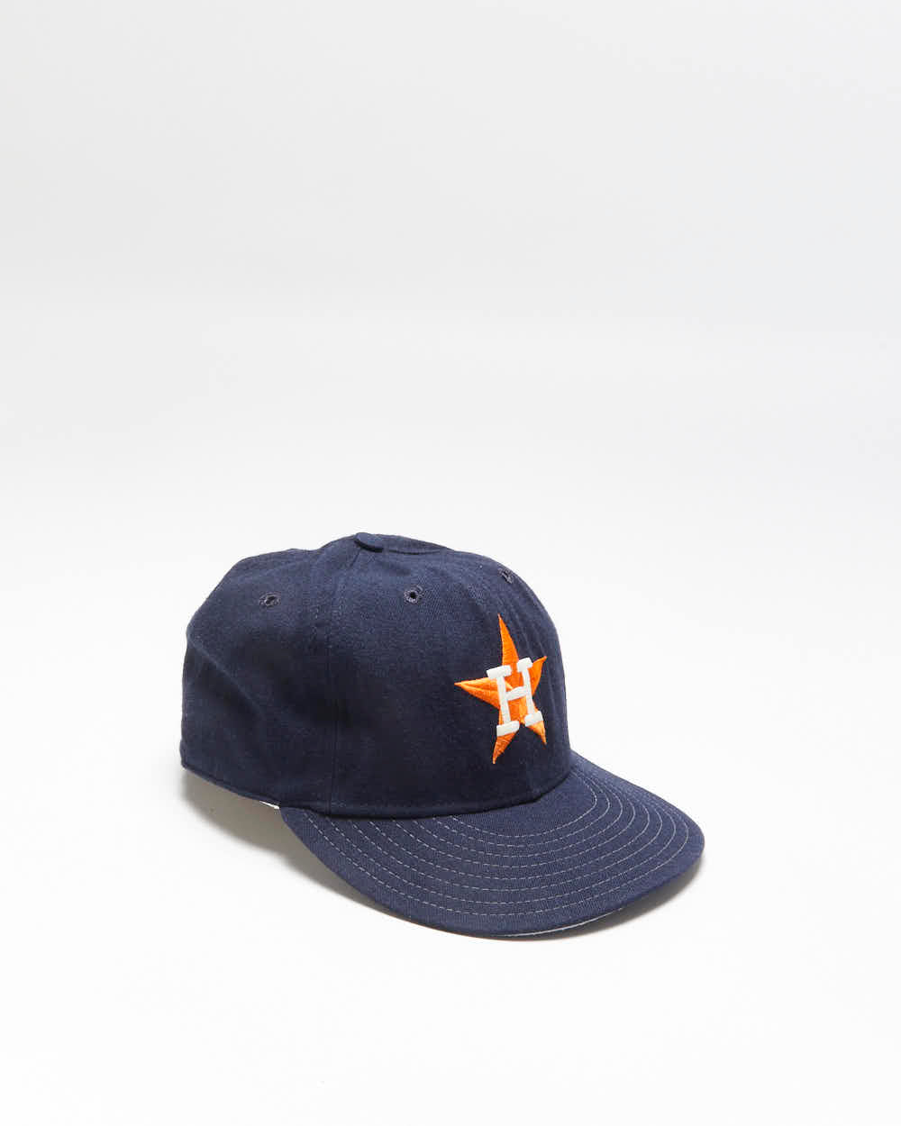Vintage 1986 New Era Houston Astros Wool Made In USA MLB Pro Model Fitted Baseball Cap - 7 1/4