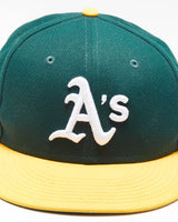 Vintage New Era 59Fifty Oakland Athletics MLB On-Field Fitted Baseball Cap - 7 1/4